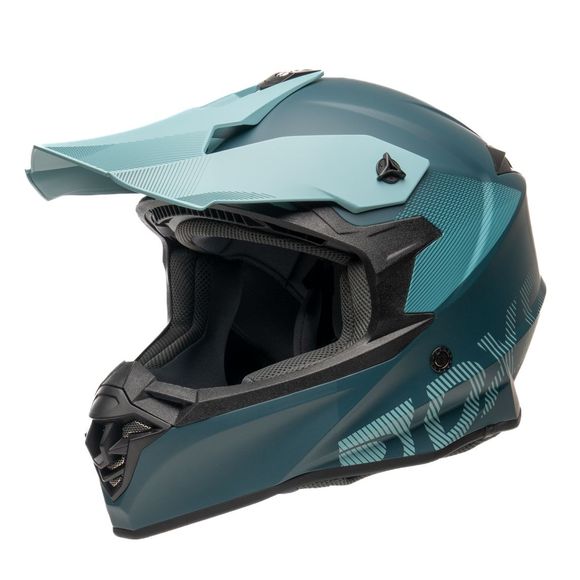 Casque cross DXR ARGESS ABYSS 2026 - BleuRef : POV0091