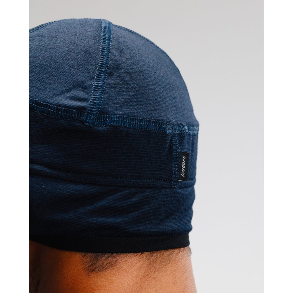 Isadore Merino Winter Cap - dark blue