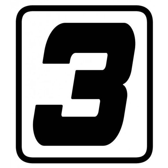 Barracuda 3 Universal Numbers - BlackRef: bar0582 / n400/3