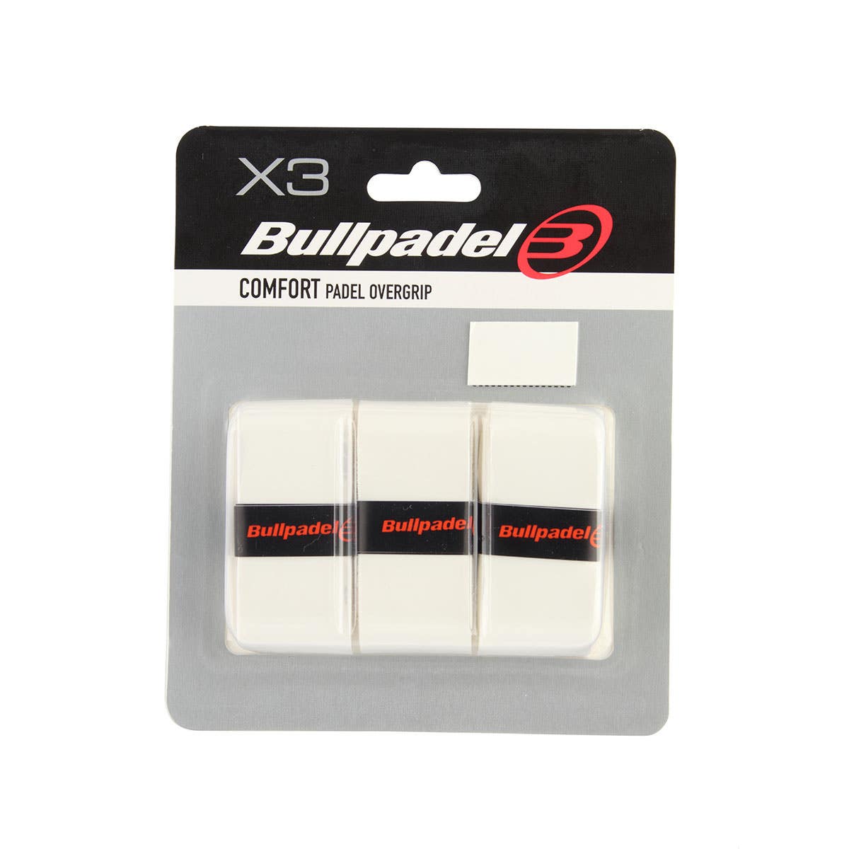 BOX OVERGRIP BULLPADEL GB1200 WHITE 12PC