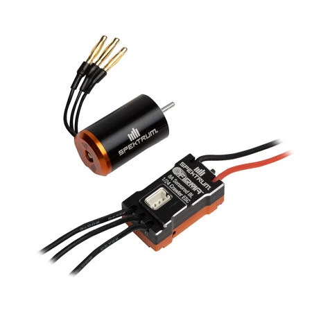 Firma 8A Sensored Brushless Smart ESC / Motor Combo: 1/24 Rock Crawlers SPMXSEMC18 Spektrum