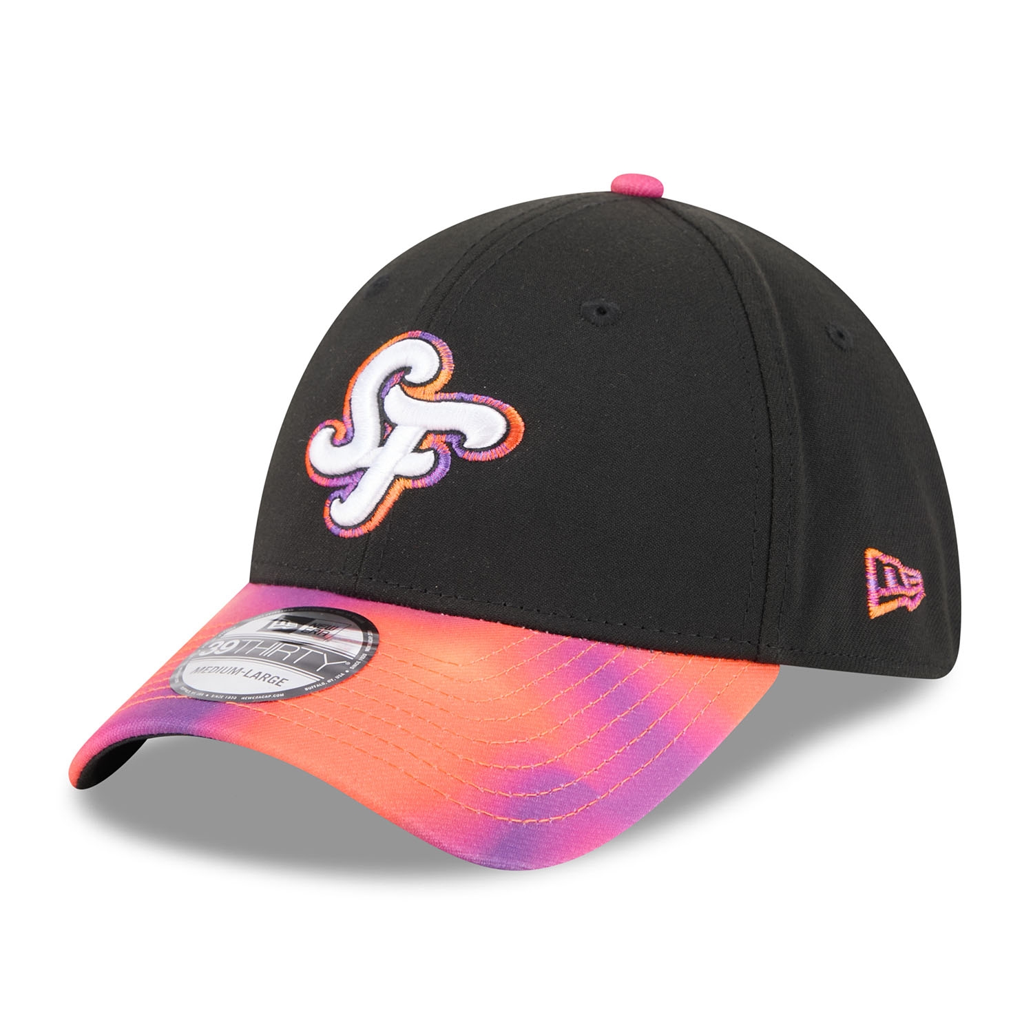 San Francisco Giants MLB City Connect New Era 39THIRTY Flex Cap Black