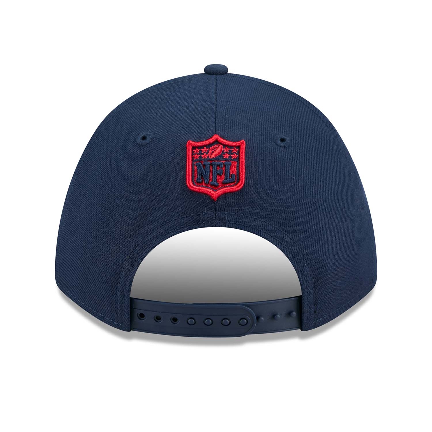New England Patriots NFL Team Logo New Era 9FORTY M-Crown Snapback Cap Navy