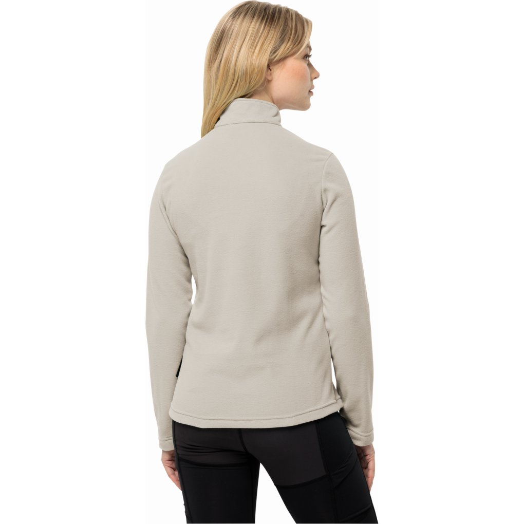 Jack Wolfskin Taunus Half Zip Fleece Pullover Women - seal