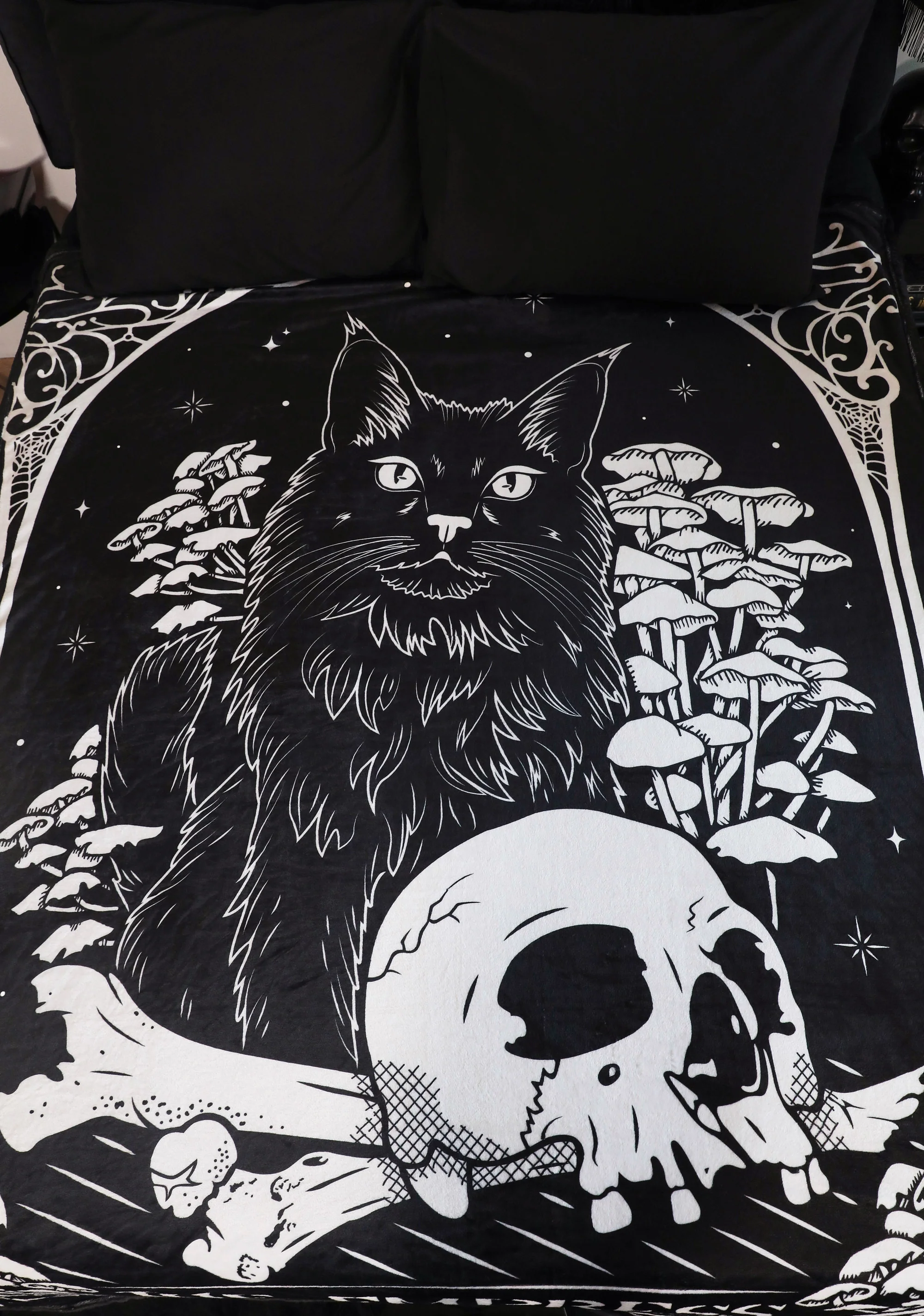 Feline Fate Plush Blanket