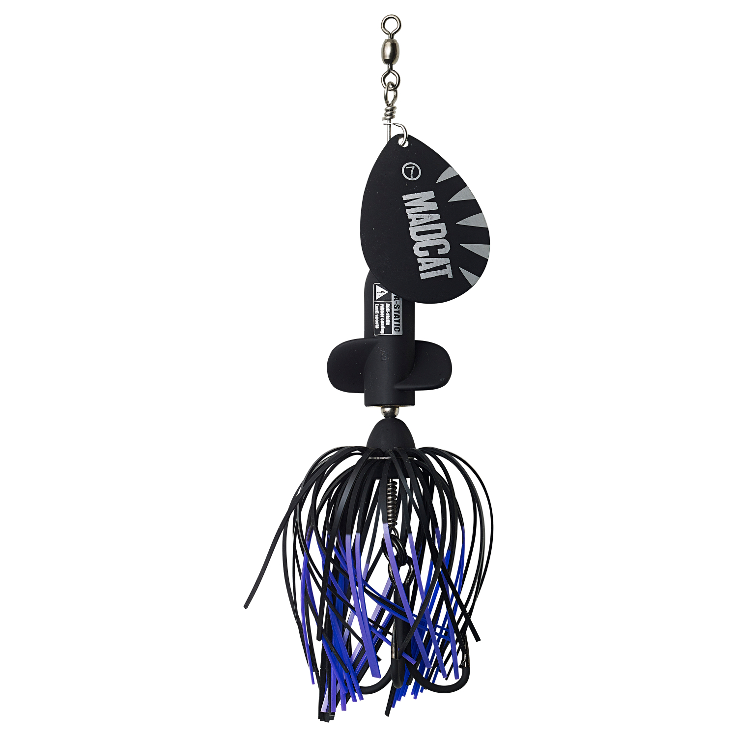 MAD CAT Catfish Spinner A-Static Screaming (Black Devil)