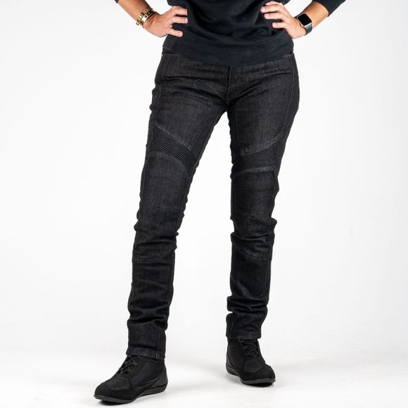 DXR DIVA DENIM Motorcycle Jeans - Slim - BlackRef: DXR0606