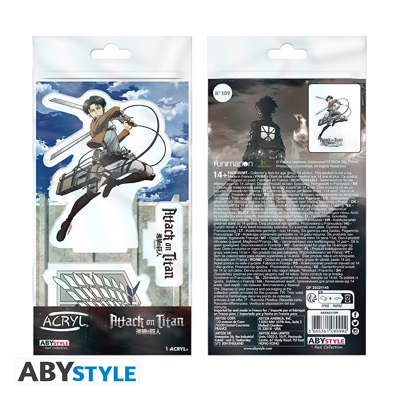 ATTACK ON TITAN Acryl® S3 Levi