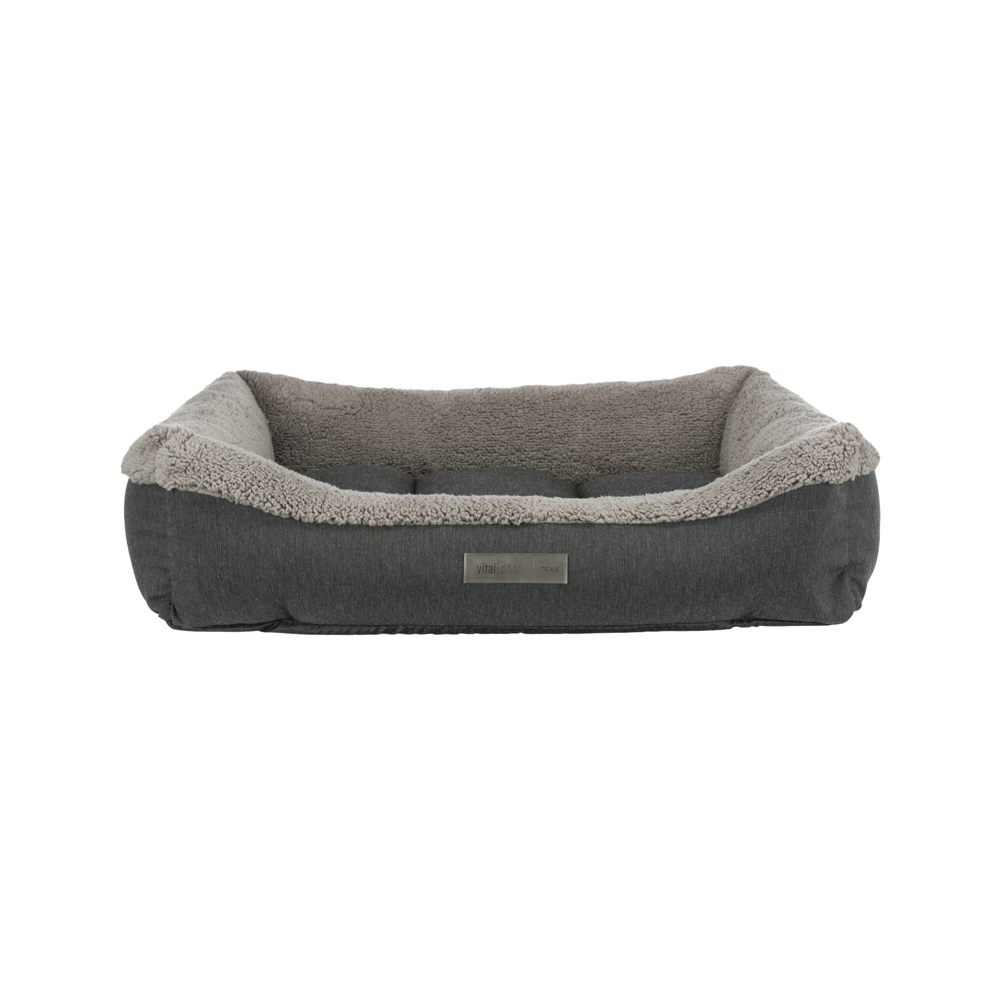 Trixie Vital Dog Bed Bendson - Dark Grey/Light Grey - 90 x 60 cm