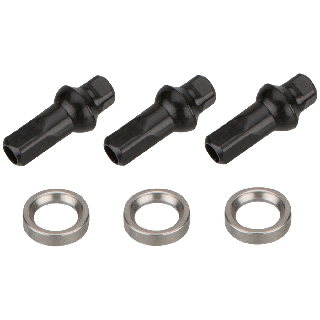 Newmen Road Spoke Set Straightpull - Laser - black