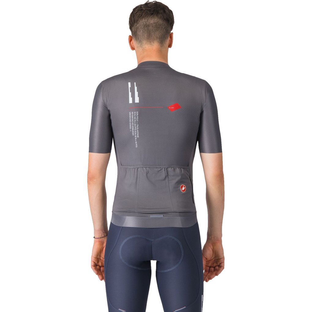 Castelli Espresso R-A/D Jersey Men - smoky grey 021