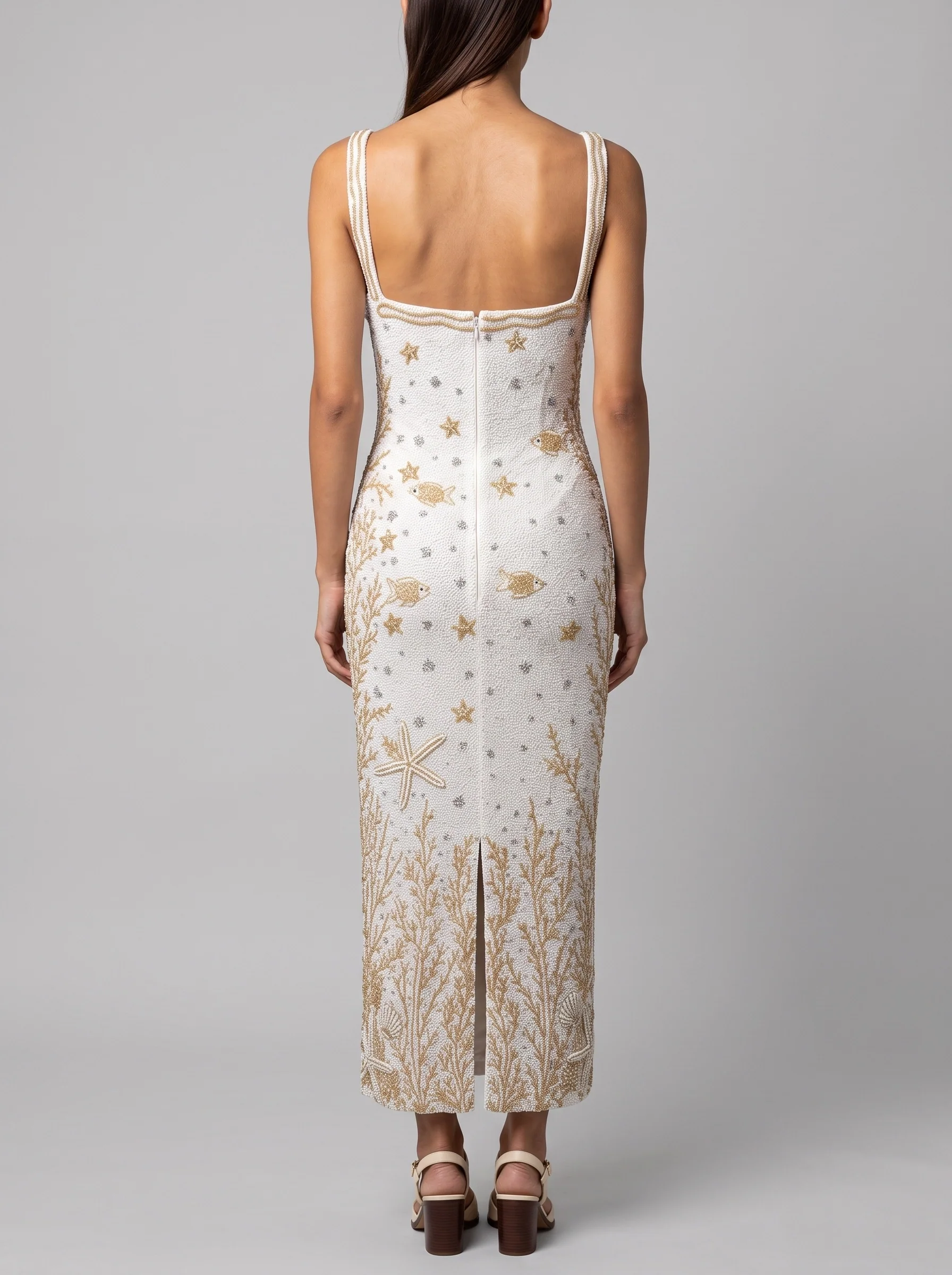 White Coastal Maxi Dress