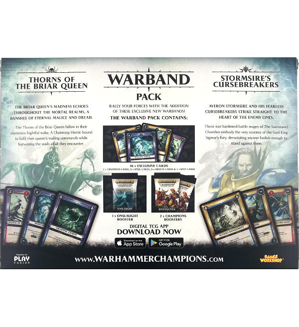 Warhammer Age of Sigmar Champions Trading Cards - Warband Pack