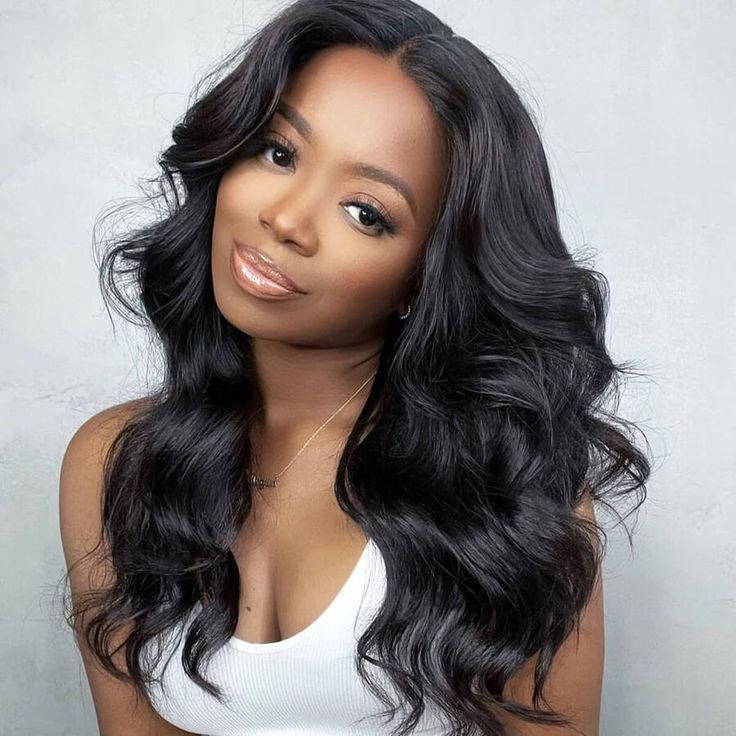 Upscale 100% Human Hair Full Lace Wig Body Wave 18