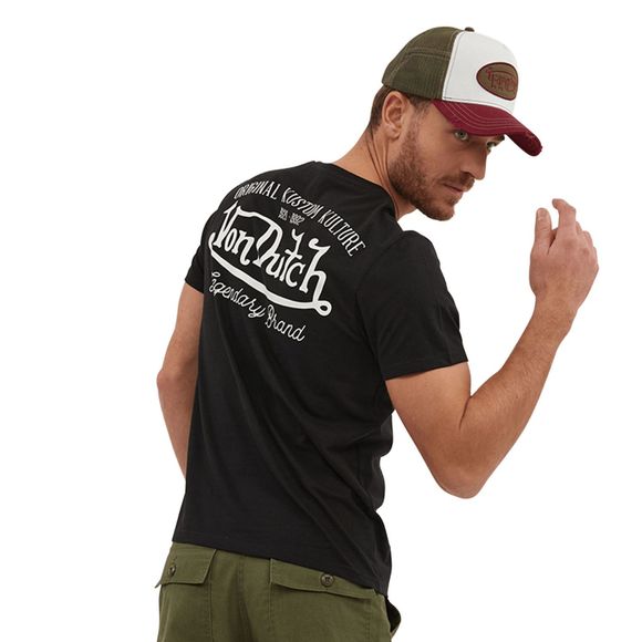 T-Shirt manches courtes Von Dutch EYE - NoirRef : VDH0248