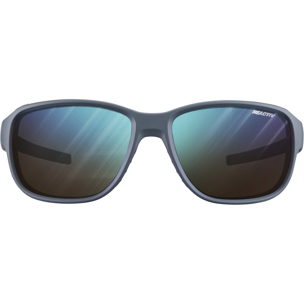 Julbo Montebianco 2 Sunglasses - Grey - Blue Flash Reactive 2-4