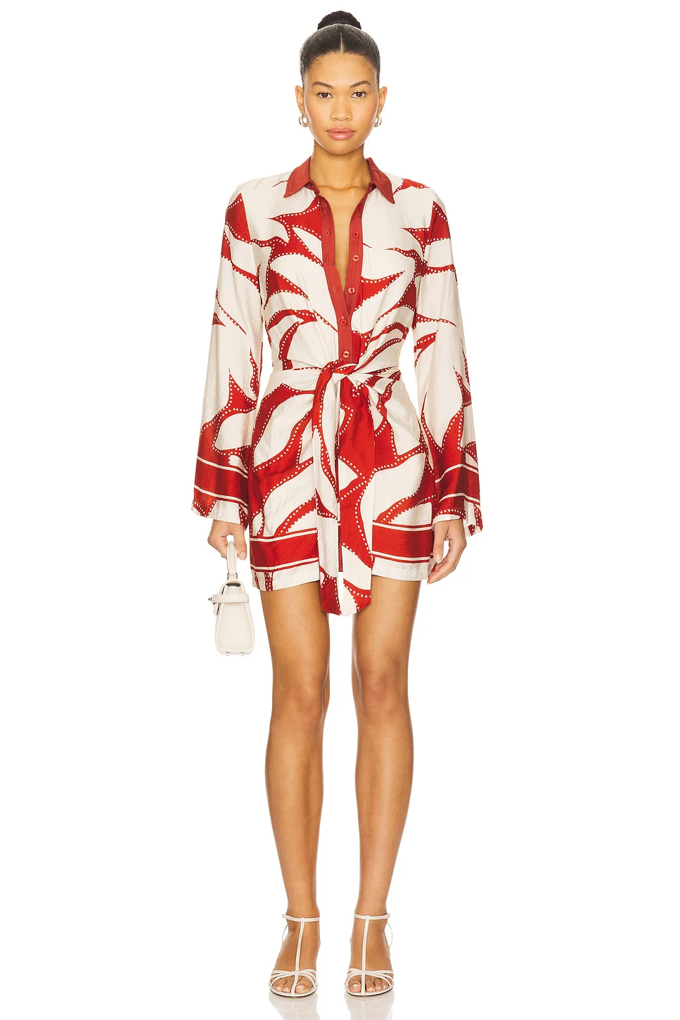 Arlette Sleeved Mini Dress