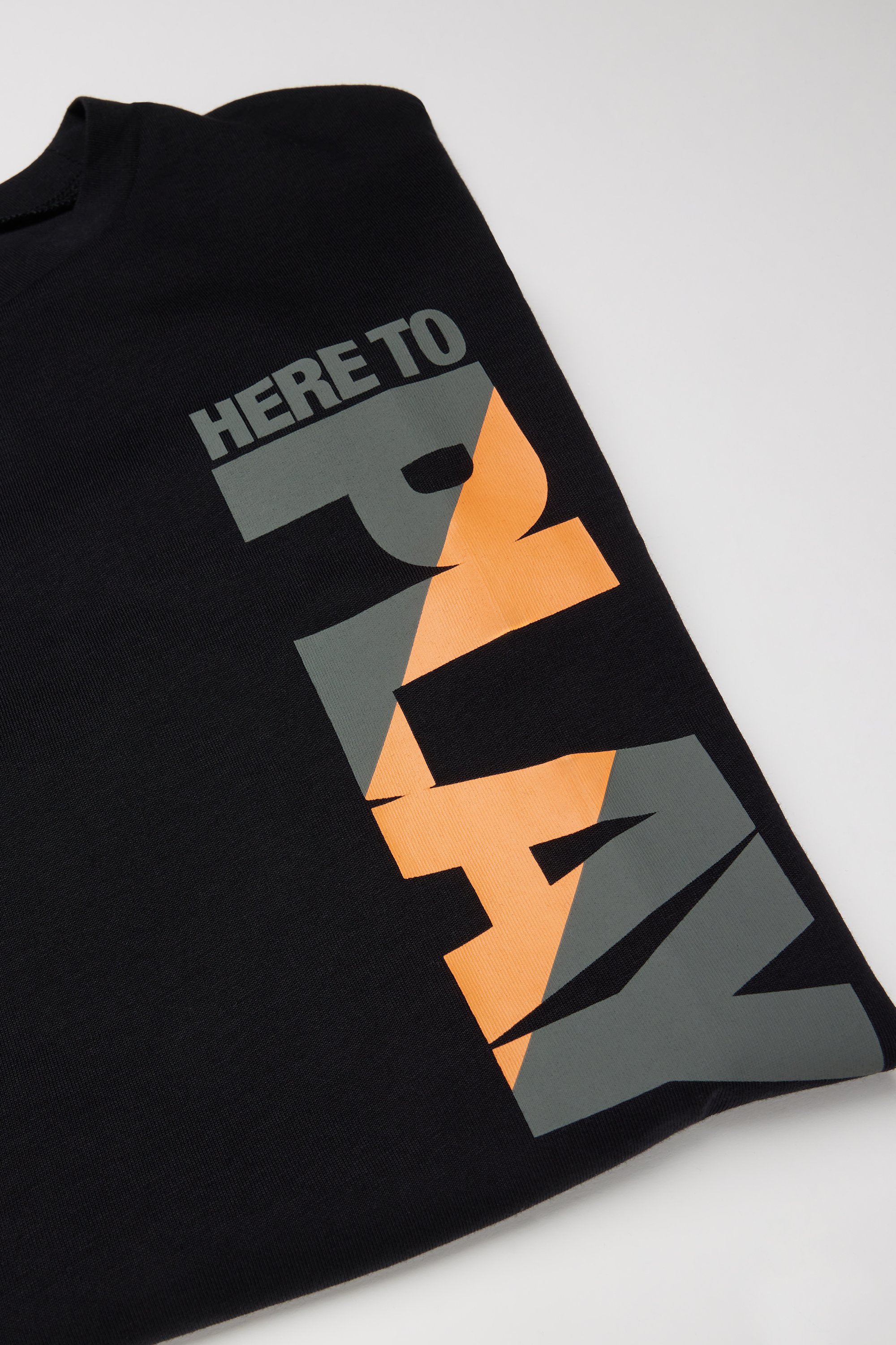 Long Sleeve Printed Cotton Top