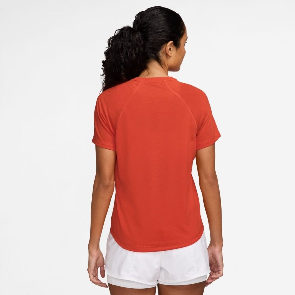 Nike Trail Dri-FIT UV Short Sleeve Top Women - picante red/black HJ2242-633