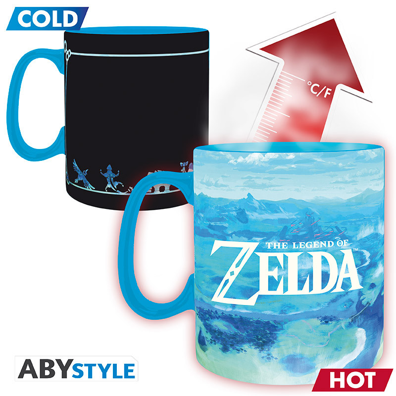 THE LEGEND OF ZELDA Mug Heat Change Breath of the Wild