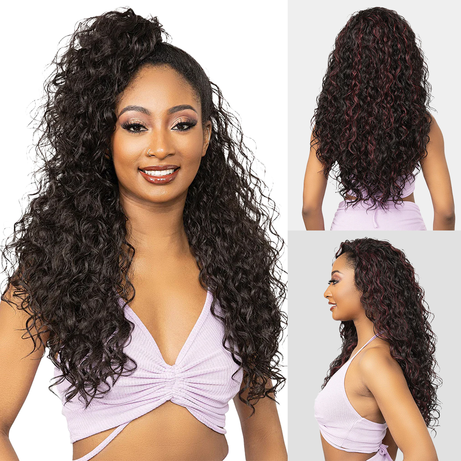Janet Collection Human Hair Prime Unimix Wig Remy Illusion Waco