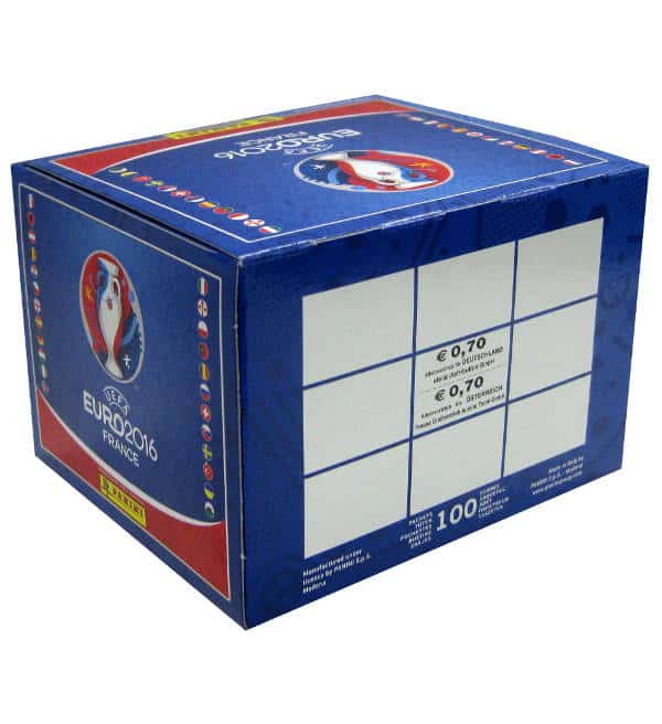 Panini EURO 2016 Stickers - box with 100 Packets