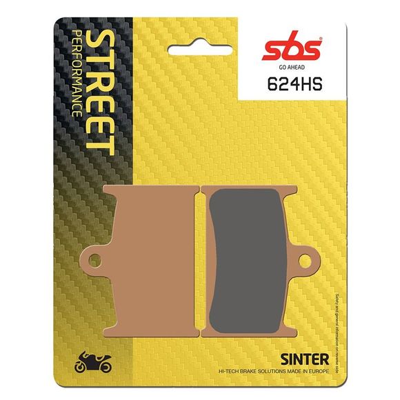 SBS 624HS Sinter Sintered Metal front brake padsRef: 624HS / 624070