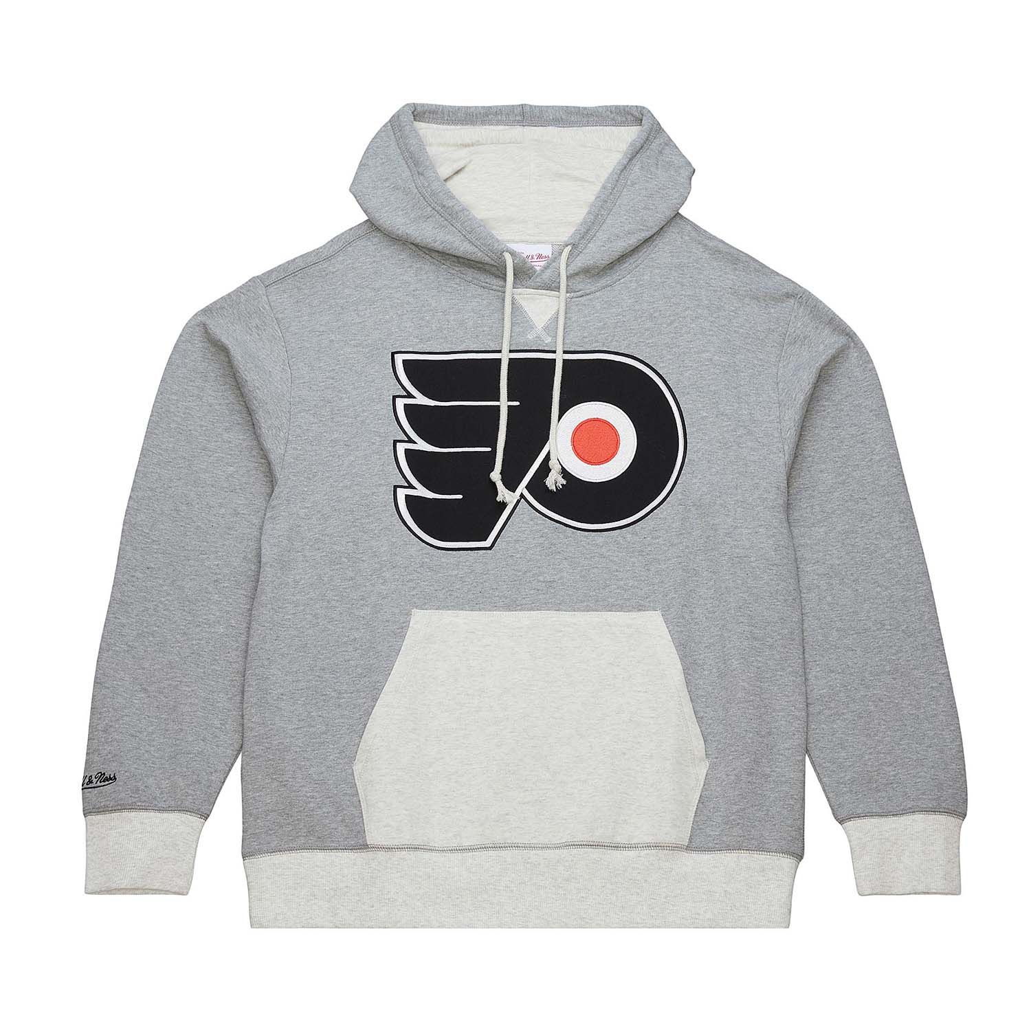 Philadelphia Flyers Mitchell & Ness Heritage Fleece NHL Hoodie Gray