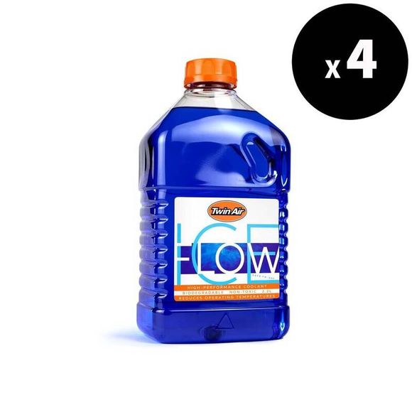 Liquide de refroidissement Twin air Liquide de Iceflow - bidon 2,2L x4 UniverselRef : TA00543A / 3064930
