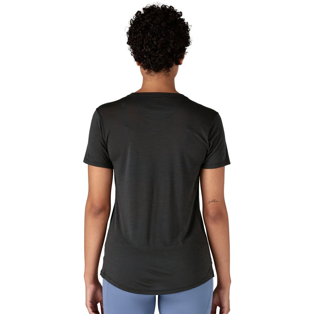 Patagonia Cap Cool Merino Blend Shirt Women - Black