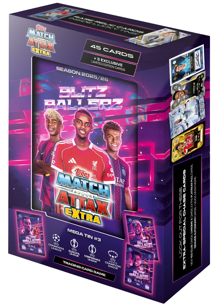 Topps UCC Match Attax Extra 2026 - Mega Tin - Blitzballers