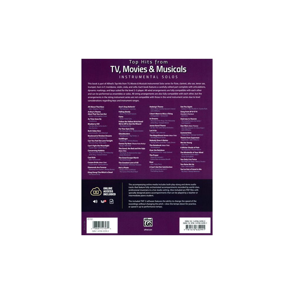 Alfred Music Publishing Top Hits from TV Trombone – Thomann Ireland