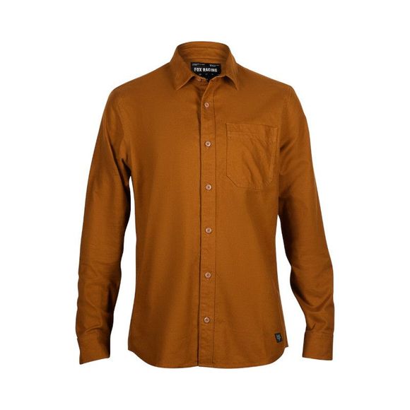 Fox source flannel shirt - brownRef: FX4772