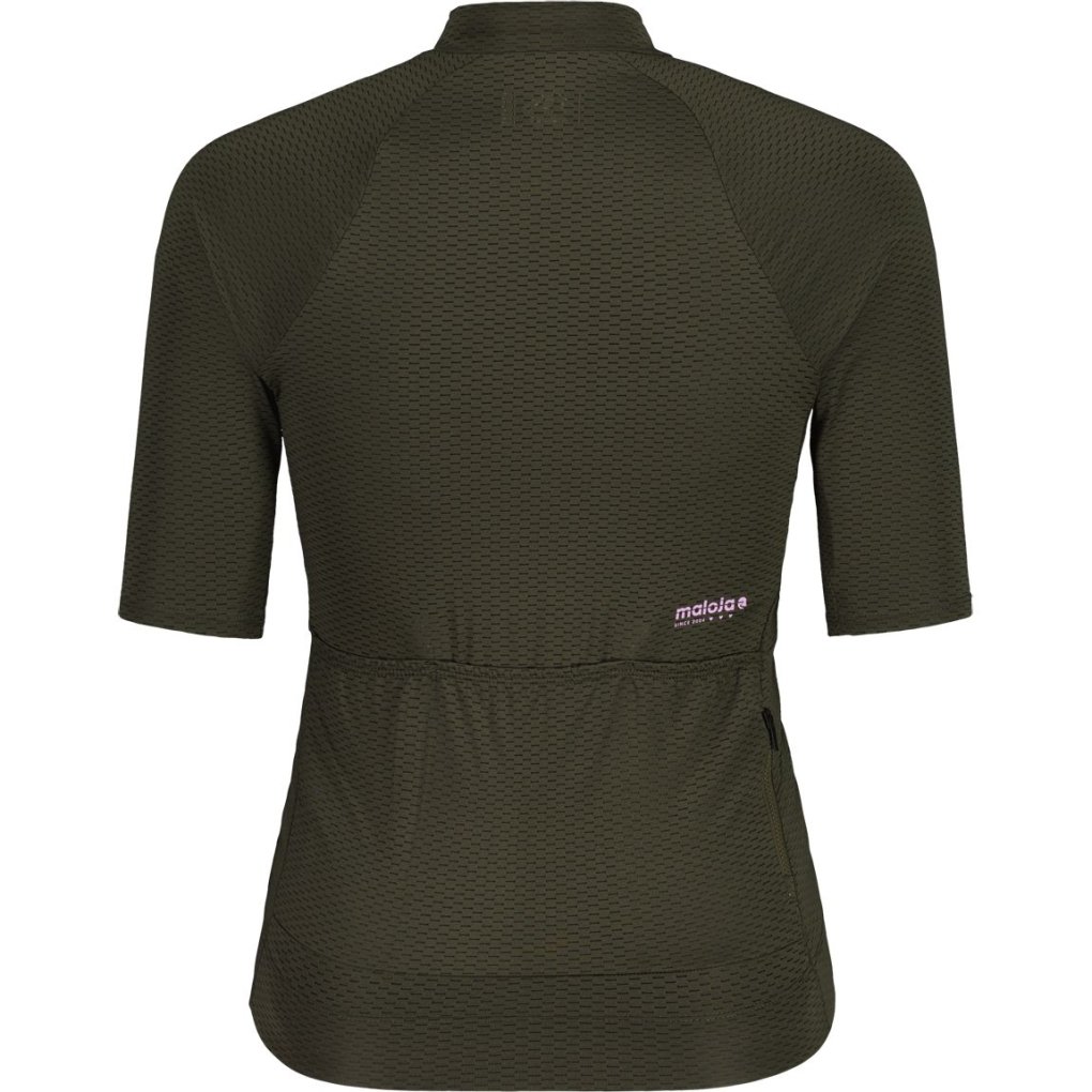 Maloja CapanneM. Roadbike Jersey Women - alpine woods 8958