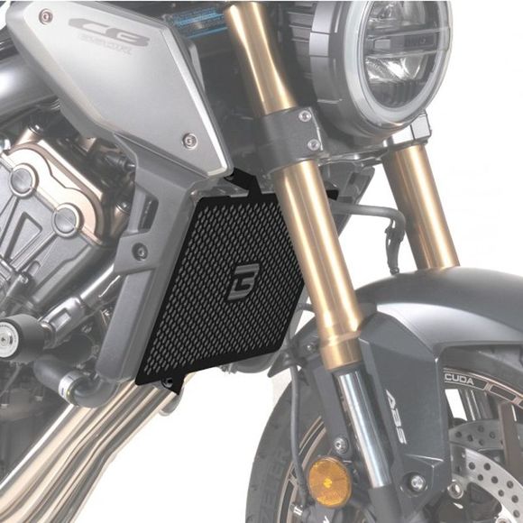 Grille de radiateur Barracuda Noir - NoirHONDA 650 CB 650 R NEO SPORTS CAFE (RH02) - 2019 - 2023Ref : BAR0548 / HN6124-19