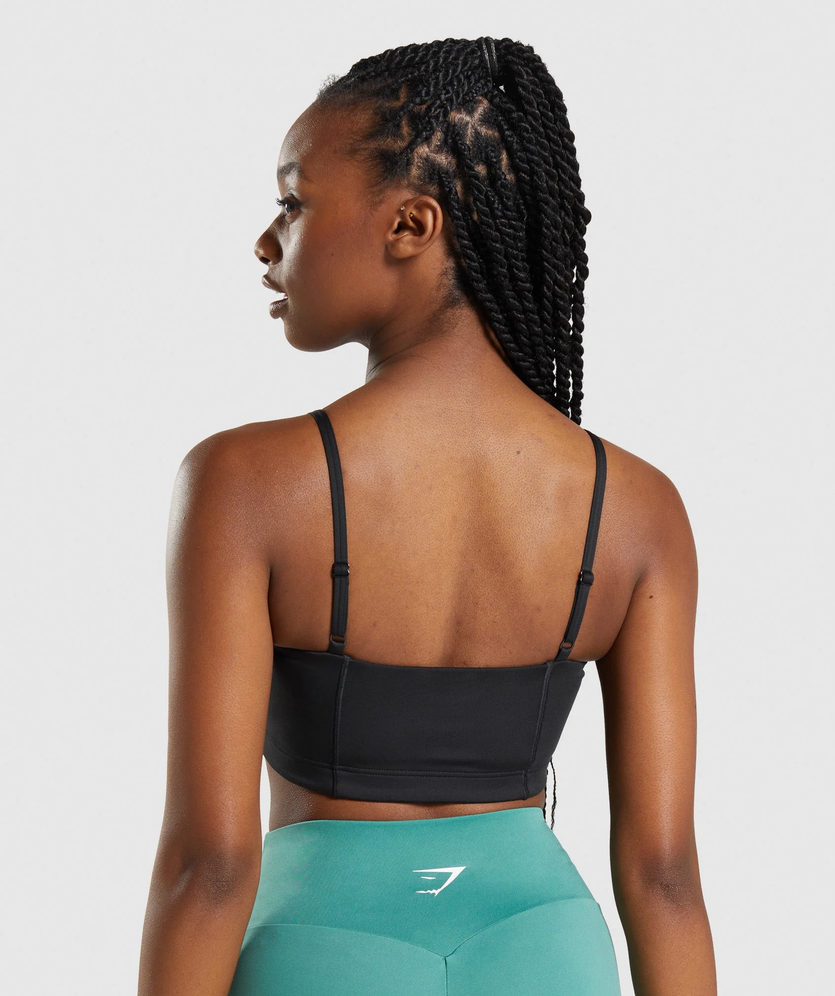 Bandeau Sports Bra Black
