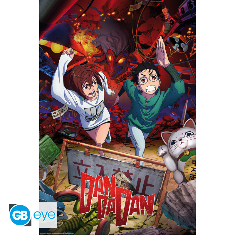 DAN DA DAN Poster Key art Momo & Okarun (91.5x61cm)