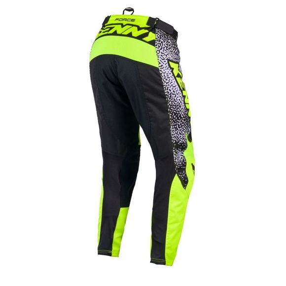 Pantalon cross Kenny FORCE PIXEL 2025 - Blanc / JauneRef : KE2854