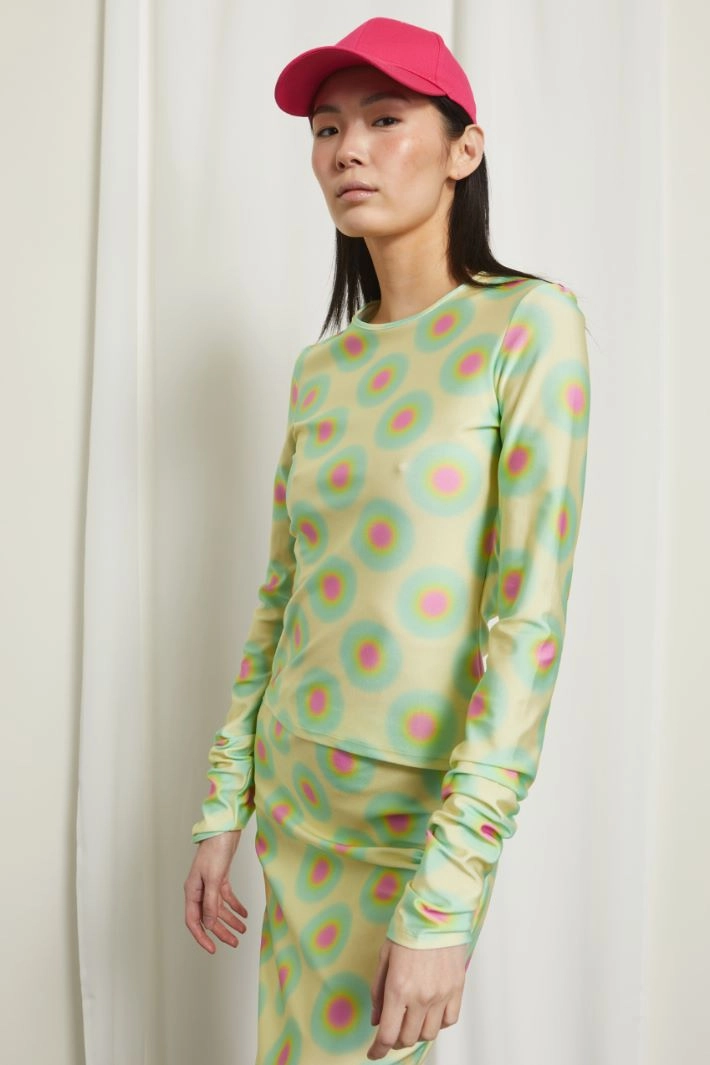 Cotton baseball cap - FUCHSIA