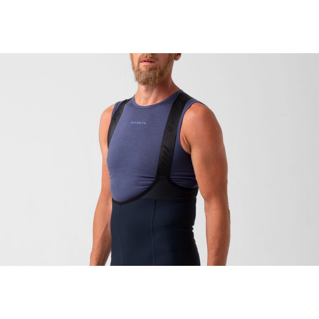 Isadore Merino Sleeveless Baselayer Men - Majolica Blue
