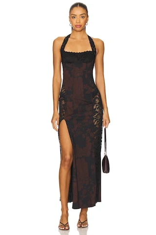 x Intimately FP Love You Most Printed Maxi Dress