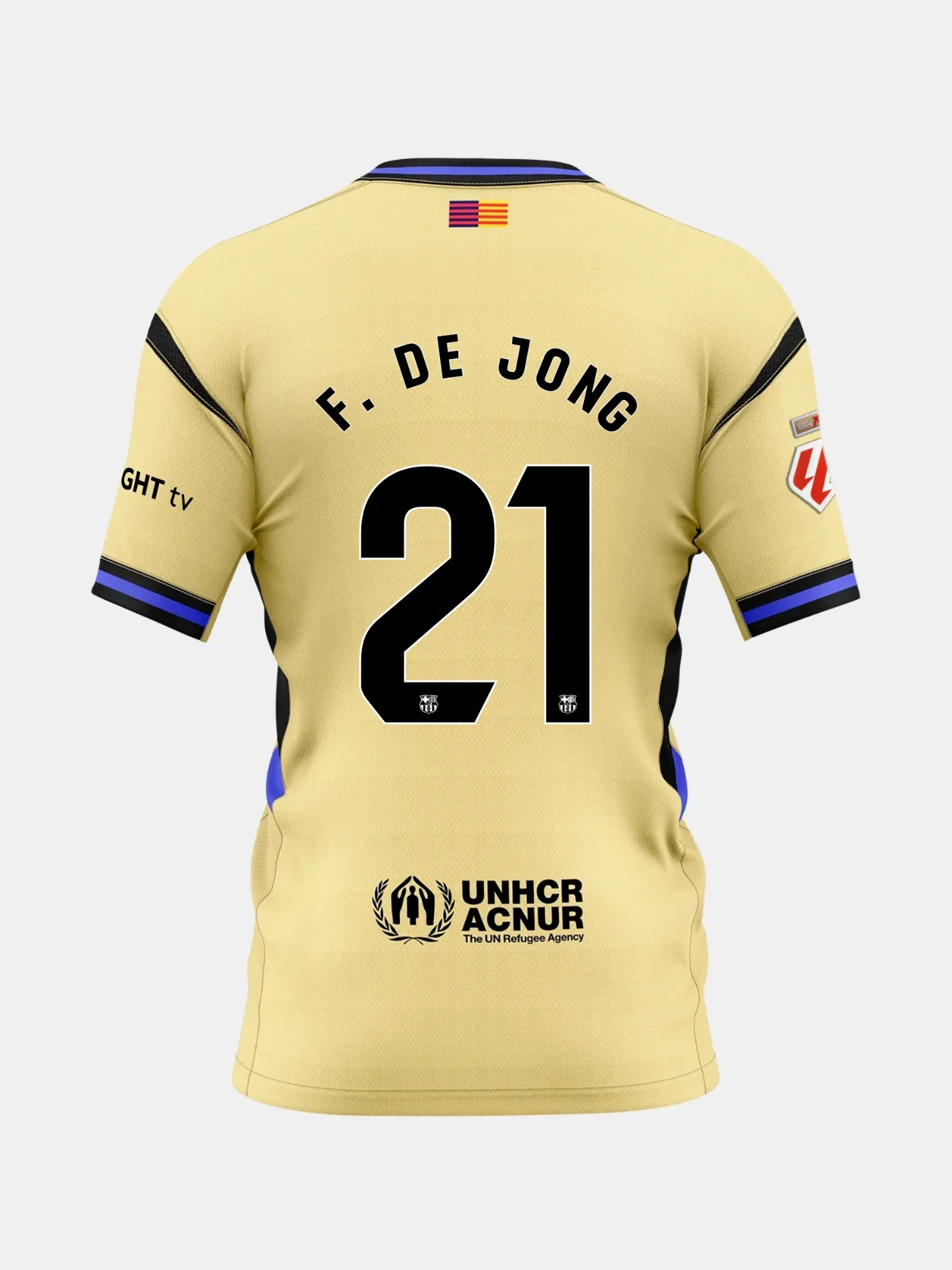 F. De Jong | La Liga Women'S Away Jersey 25/26 Fc Barcelona X Kobe Bryant - Player'S Edition