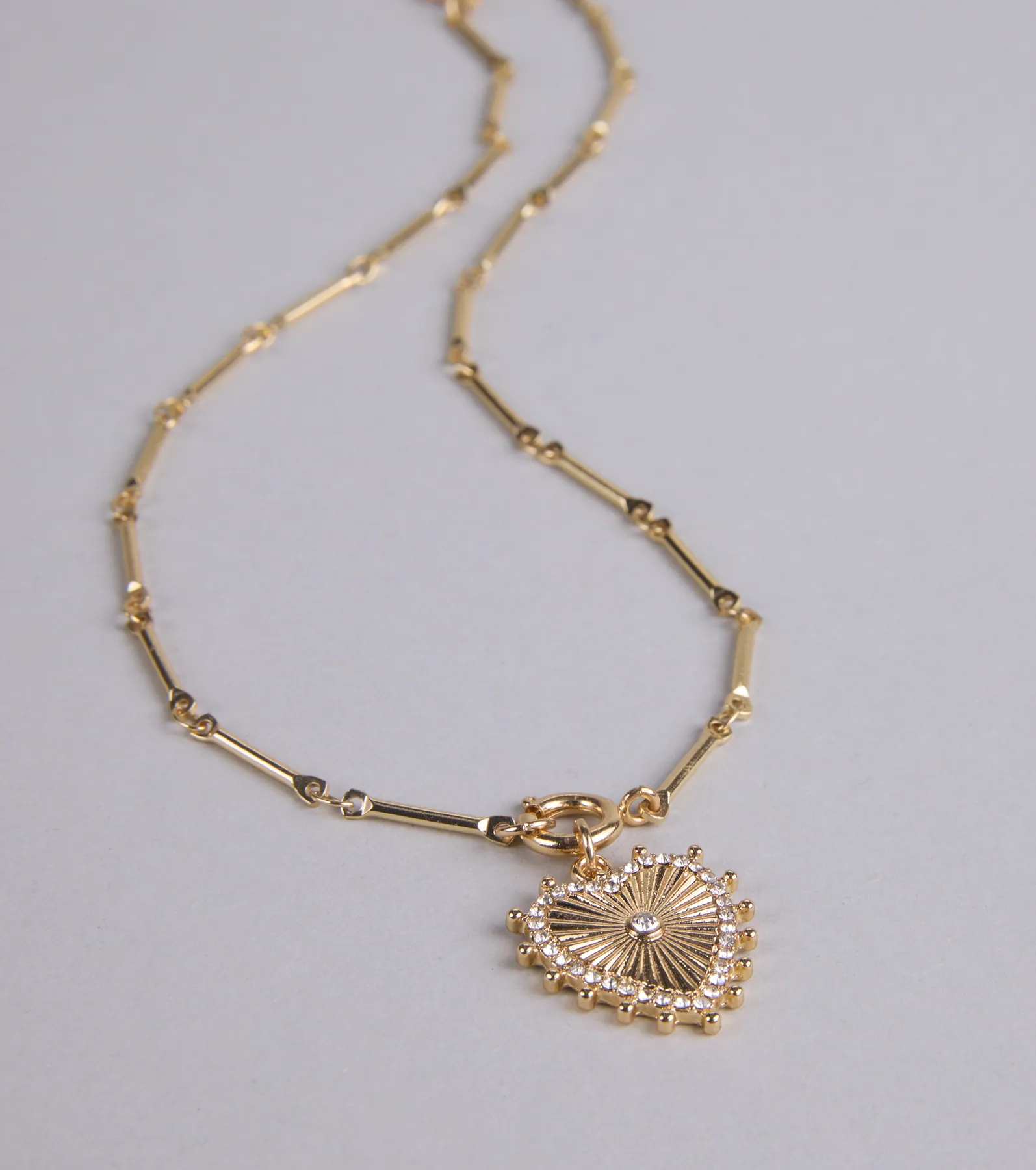 Heartfelt Energy Pendant Chain Necklace