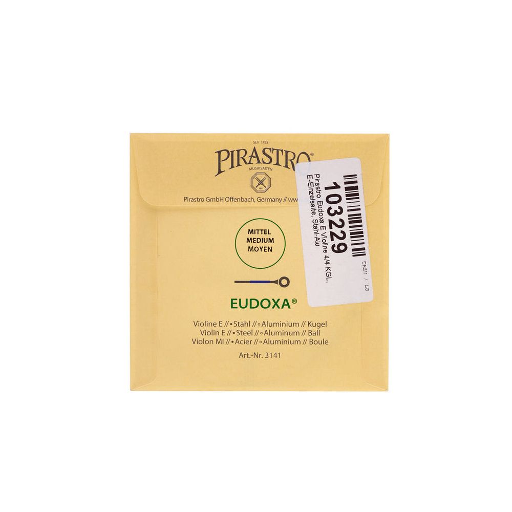 Pirastro Eudoxa E Violin 4/4 KGL – Thomann Ireland