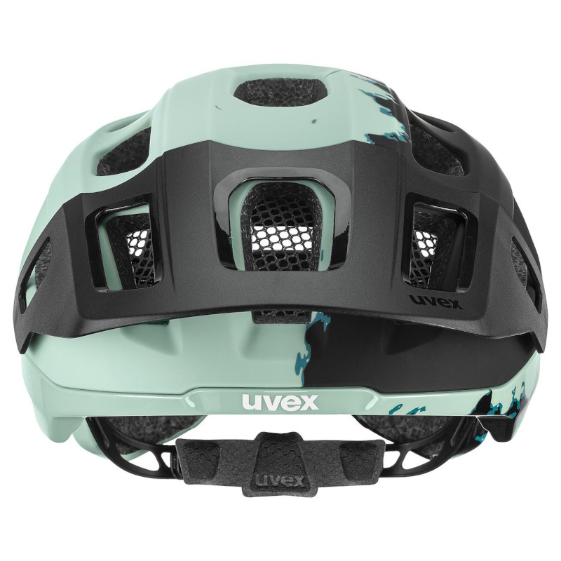 Uvex react Bike Helmet - jade-black matt