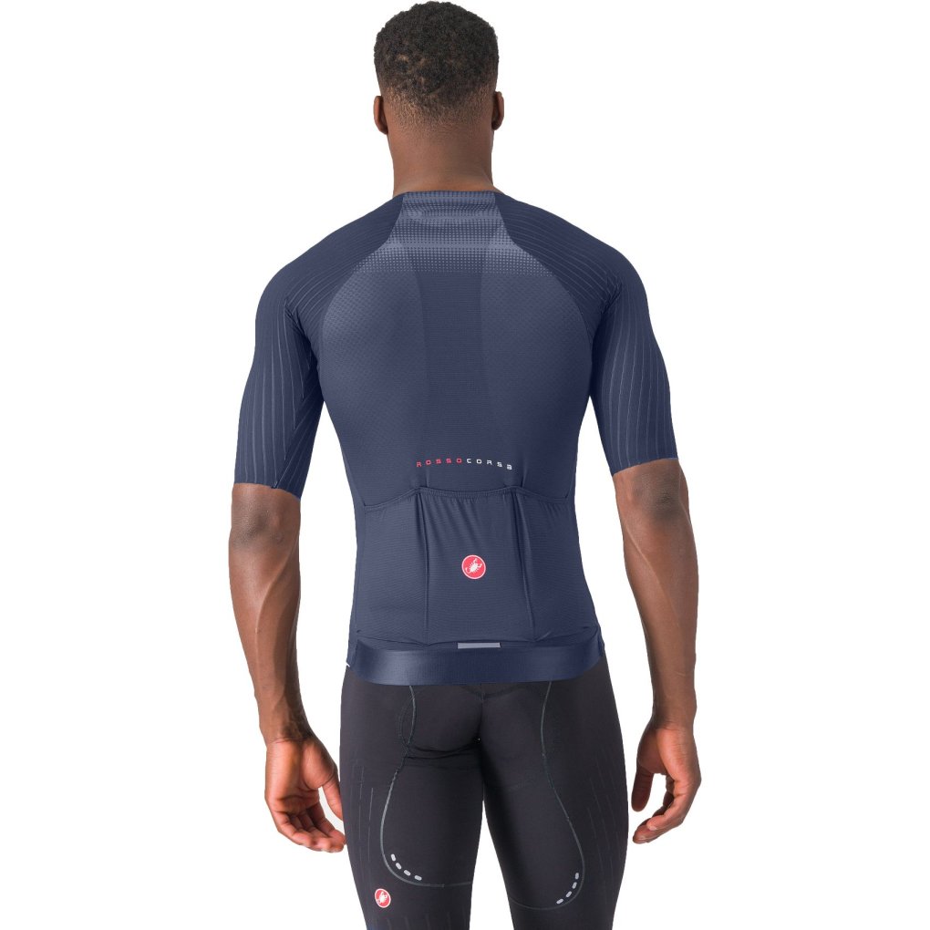 Castelli Aero Race 8S Jersey Men - belgian blue 424