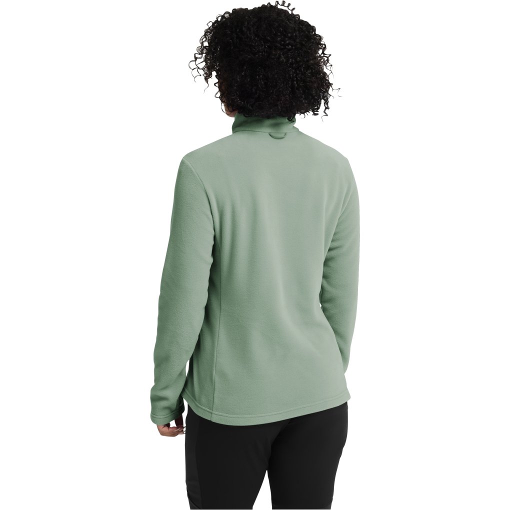 Jack Wolfskin Taunus 100 Full Zip Jacket Women - green zinnia