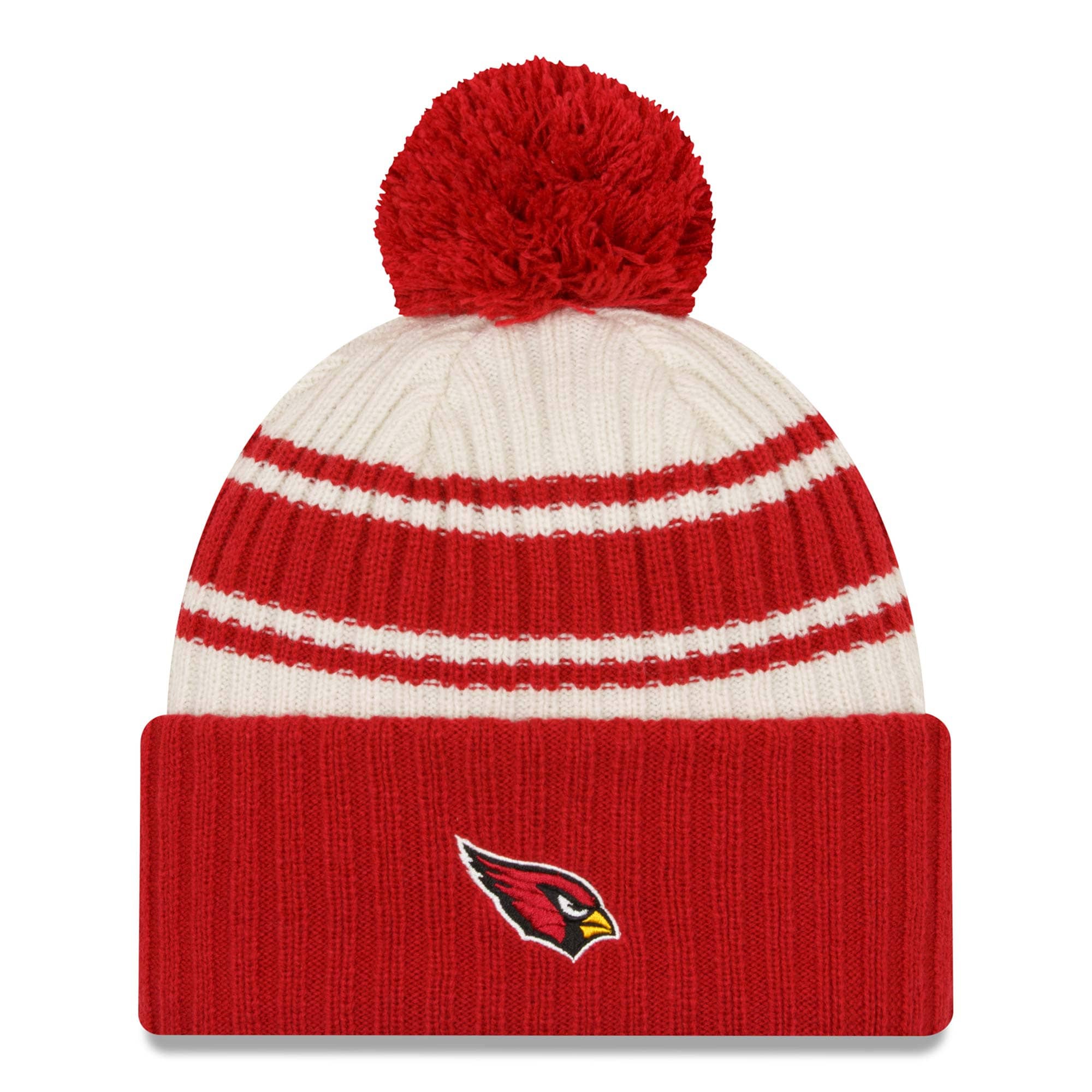 Arizona Cardinals Official 2022 NFL Sideline New Era Sport Knit Hat