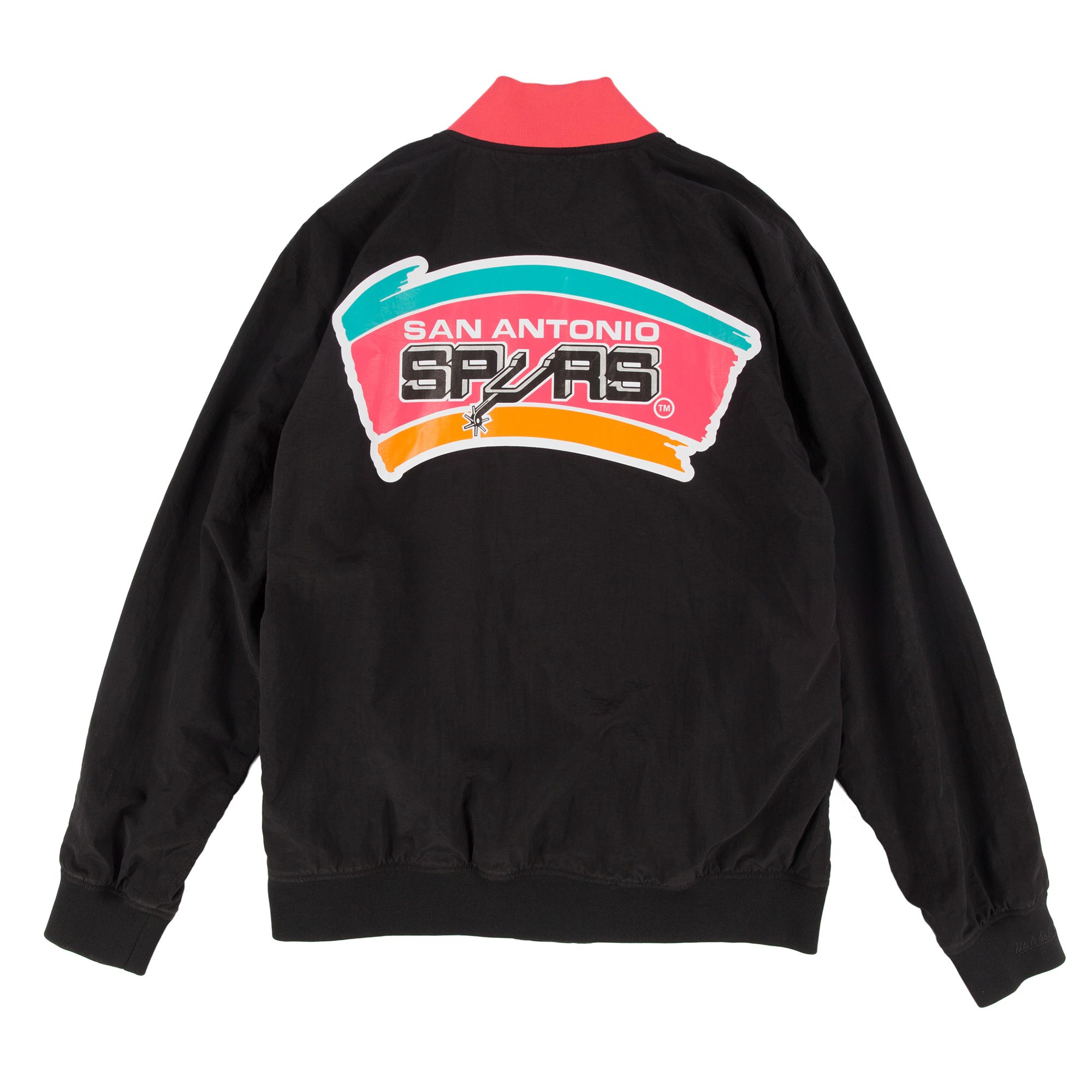 San Antonio Spurs 1994-95 Authentic Warm Up NBA Jacket Black