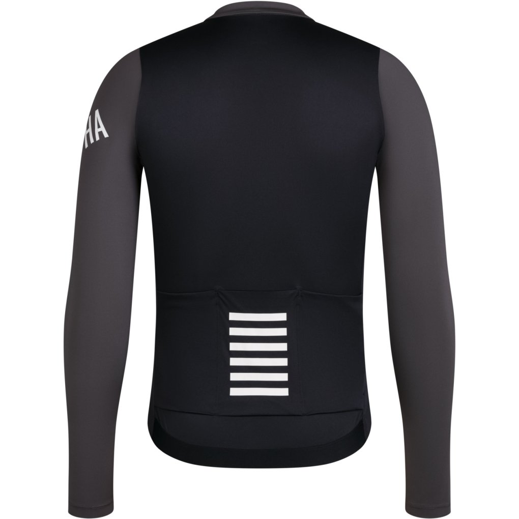 Rapha Pro Team Lightweight Long Sleeve Jersey Men - dark grey/black